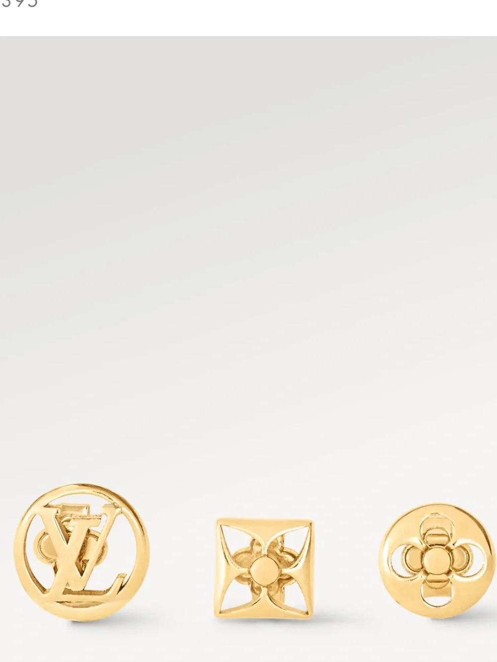 Louis Vuitton Crazy in lock earring set 3 piece